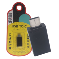 Cabo Adaptador OTG Micro USB Tipo C Pendrive para Celular