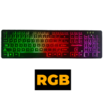 Teclado Gamer Mecânico Barato Iluminado USB LED RGB ABNT2