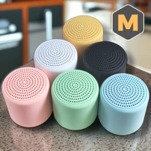 Mini Caixa de Som Portátil com Bluetooth Recarregável USB