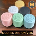 Mini Caixa de Som Portátil com Bluetooth Recarregável USB