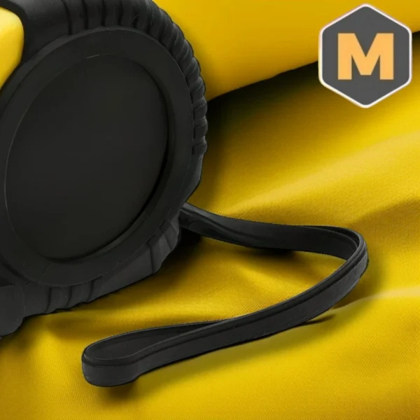 Trax™ Trena Métrica Profissional 5 Metros com Trava, Fita de Aço Reforçada e Corpo Emborrachado