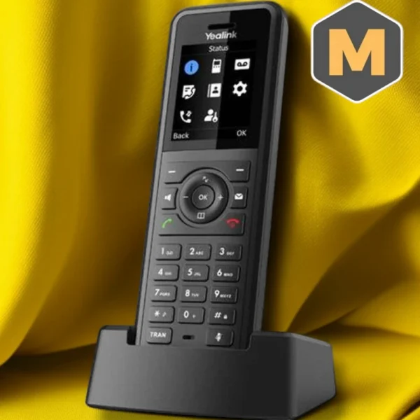 Telefone Sem Fio DECT Yealink W73H Ramal IP VoIP